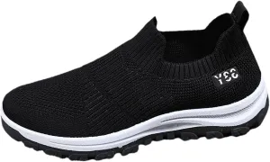 Arch Support Hiking Shoes for Men Lightweight Sport Gym Jogging Walking Sneaker Convenient Elderly Slip on Shoes