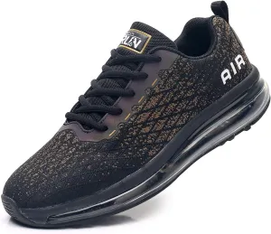 Azooken Mens Sports Footwear Tennis Breathable Jogging Lightweight Shoes