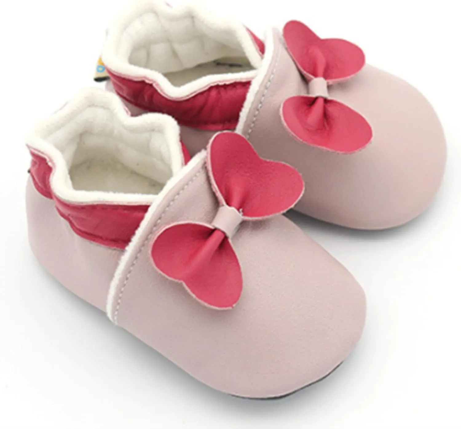 Baby Girls Shoes Soft Anti-Slip Sole Newborn Unisex Infant Sneaker with Bowknot Cute Toddler Shoes for Kids Girl