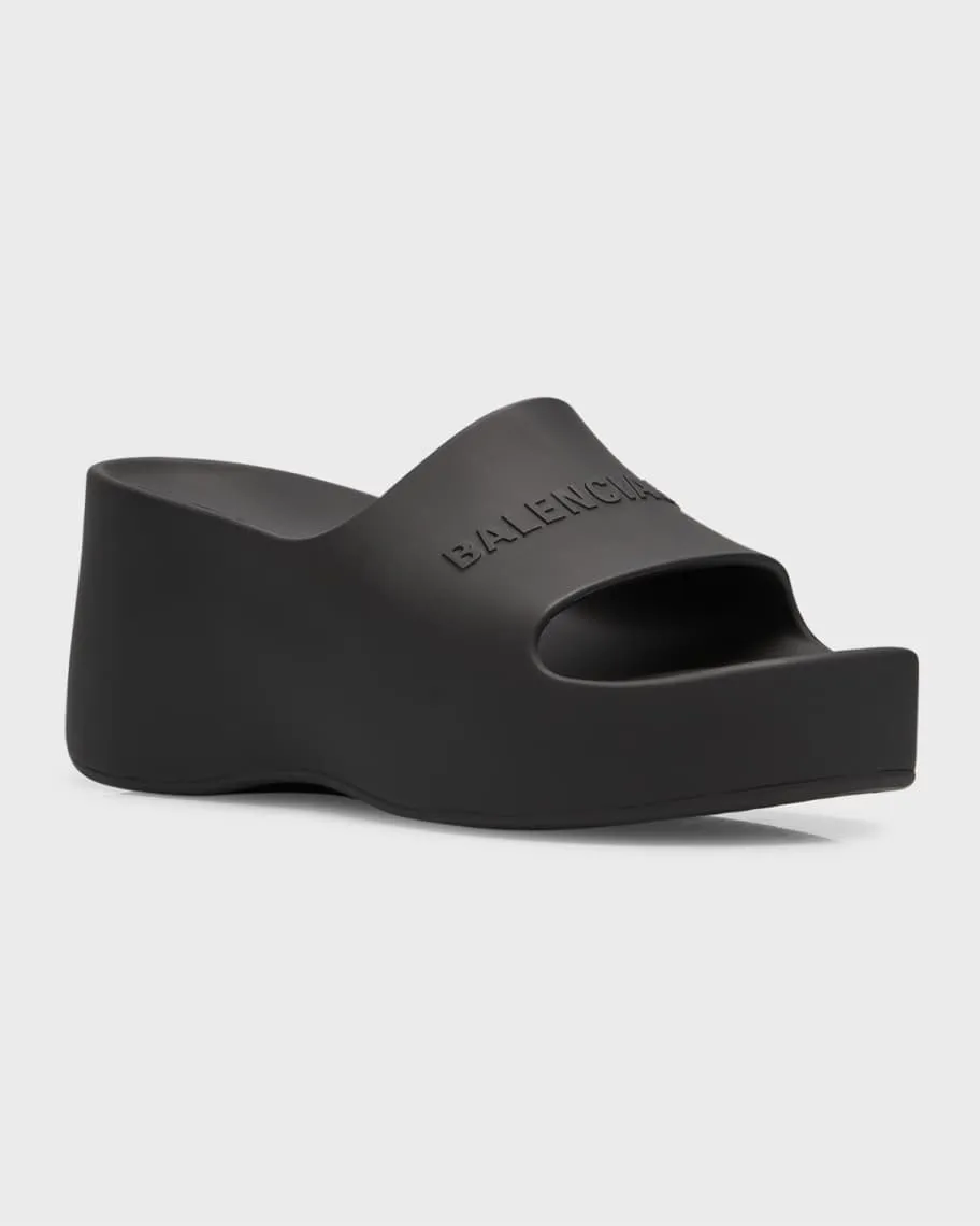 Balenciaga Chunky Wedge Sandals