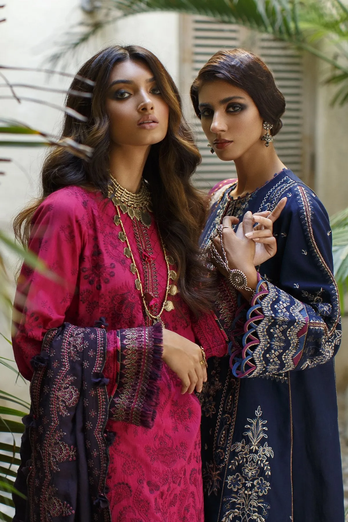Baroque Oaks & Ivy Embroidered Winter Khaddar Collection – CELLO