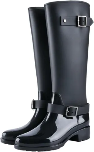 BESPORTBLE 1 Pair Waterproof Rain Boots Non-Skid Sole Rain Boots Long Tube Rain Boots Size Rain Boots Rain Boot for