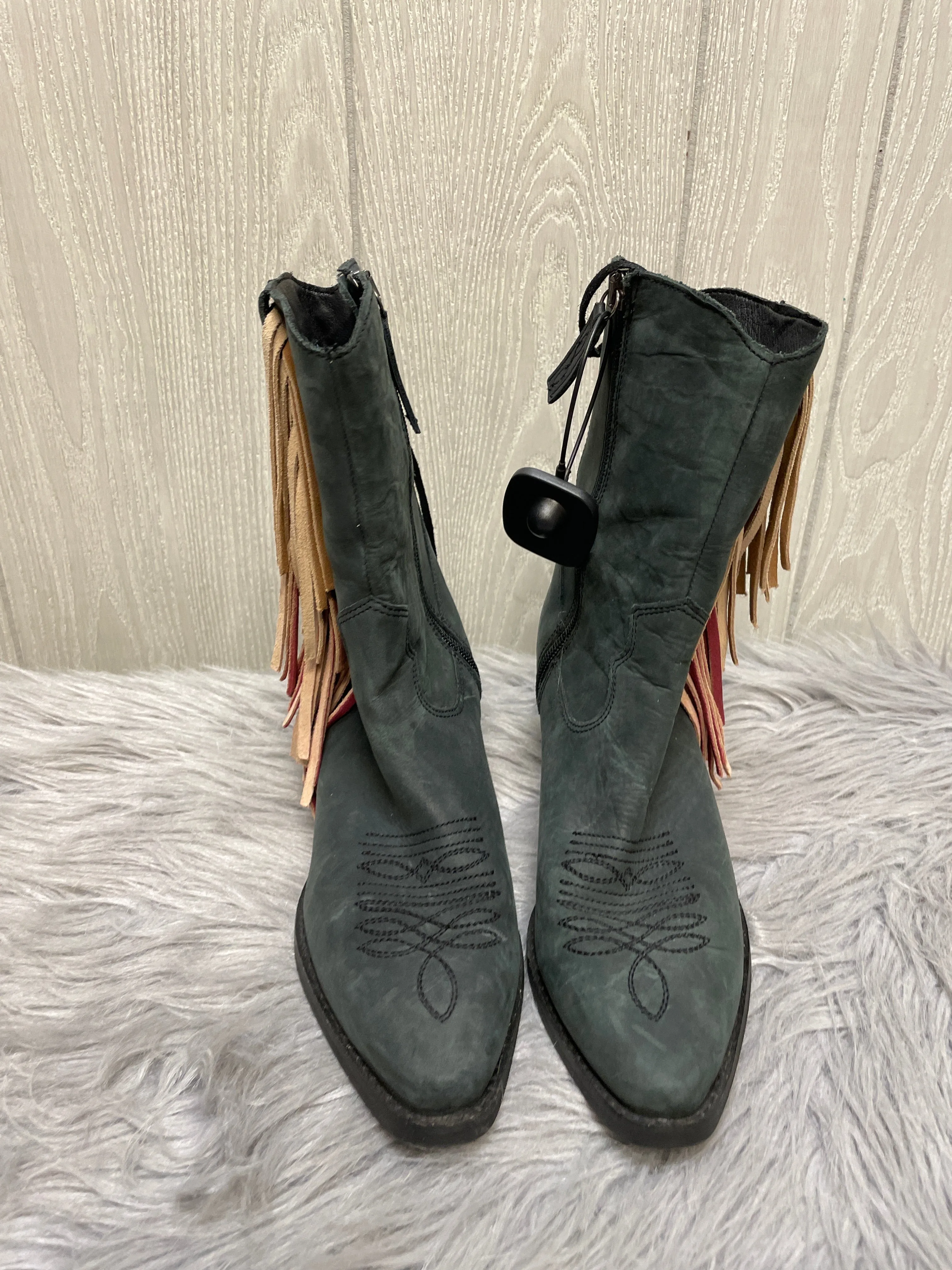 Boots Western By Dingo In Grey, Size: 7.5