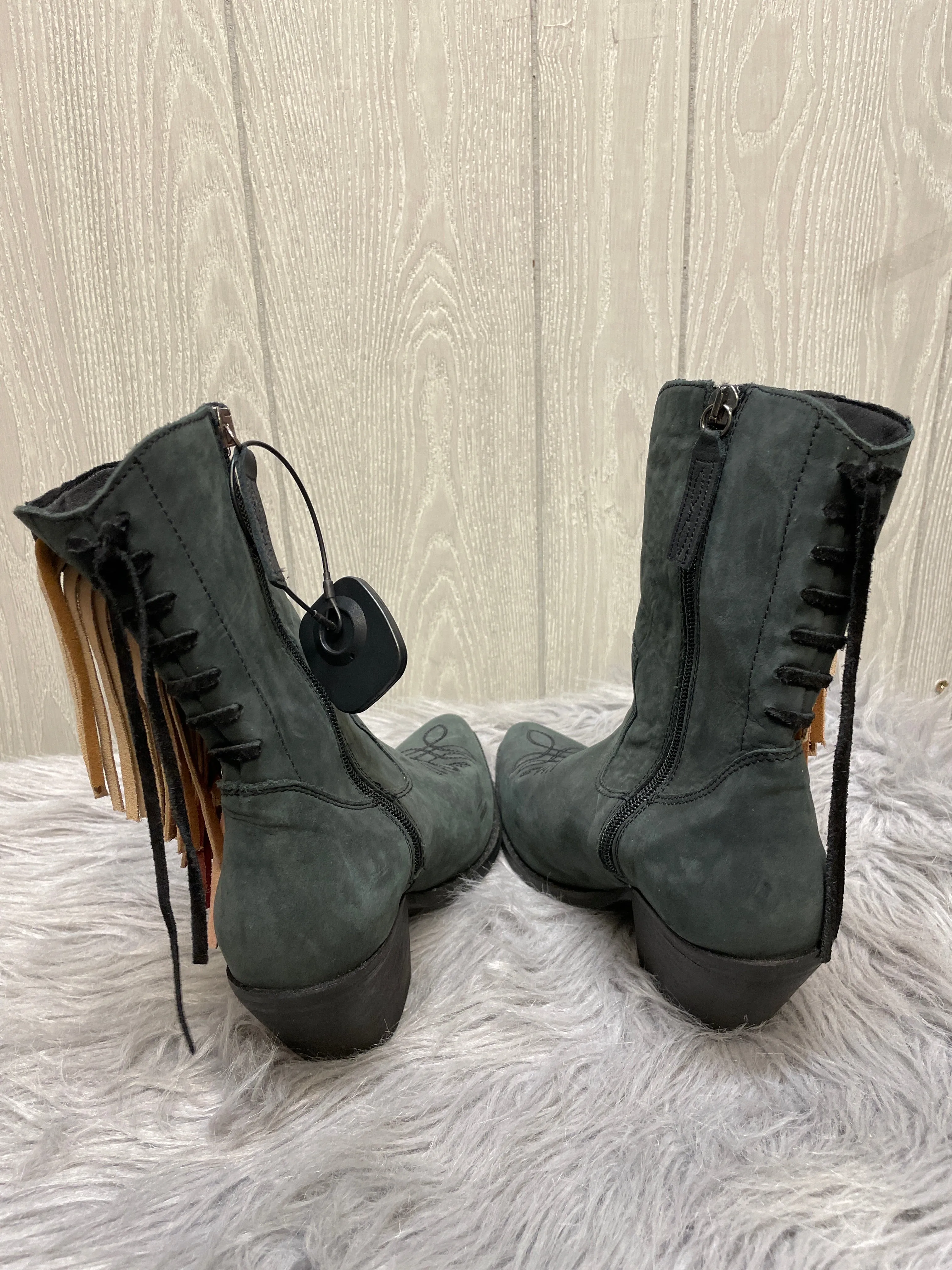 Boots Western By Dingo In Grey, Size: 7.5