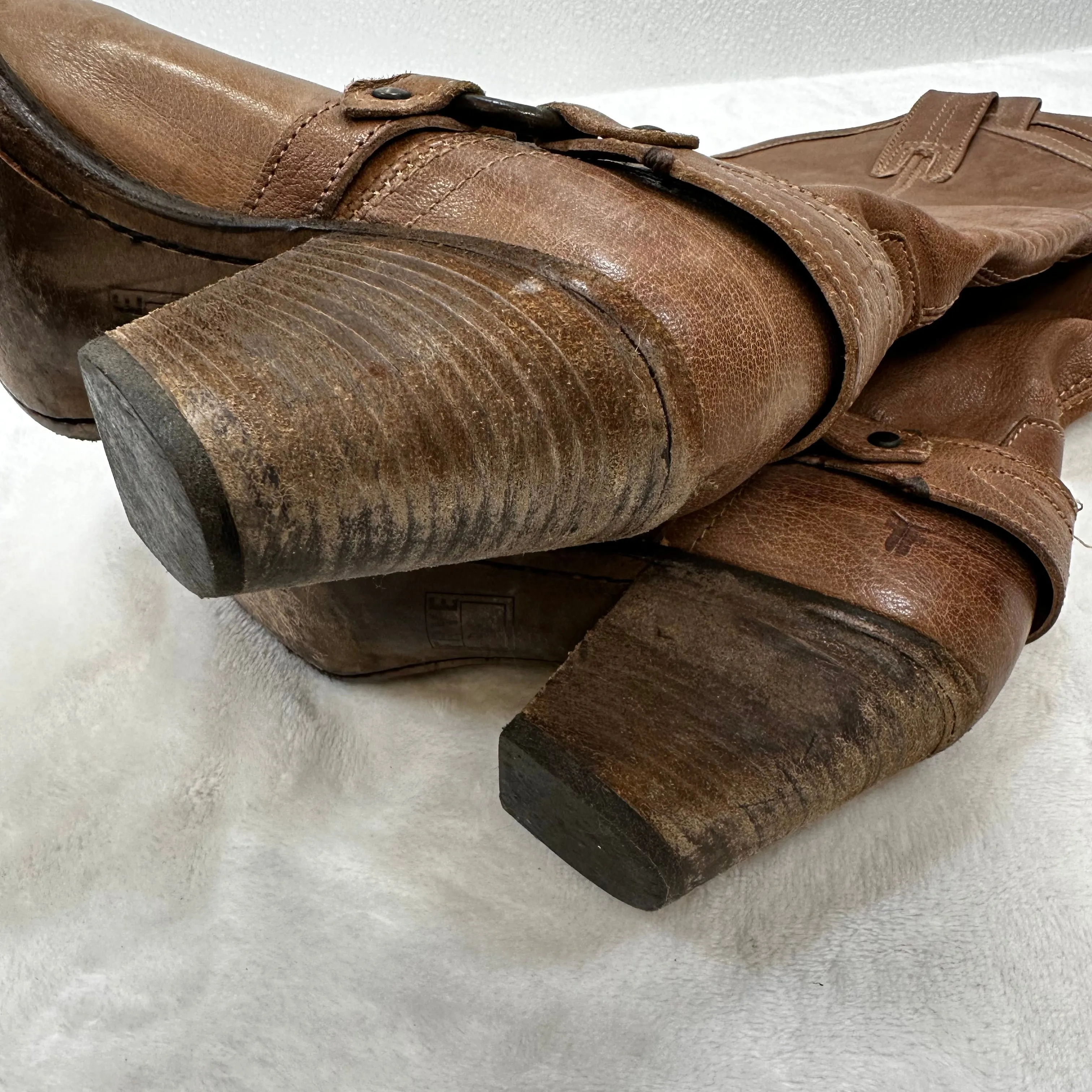 Boots Western By Frye In Tan, Size: 7.5