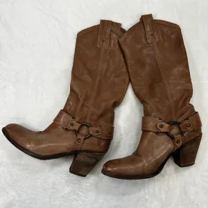 Boots Western By Frye In Tan, Size: 7.5