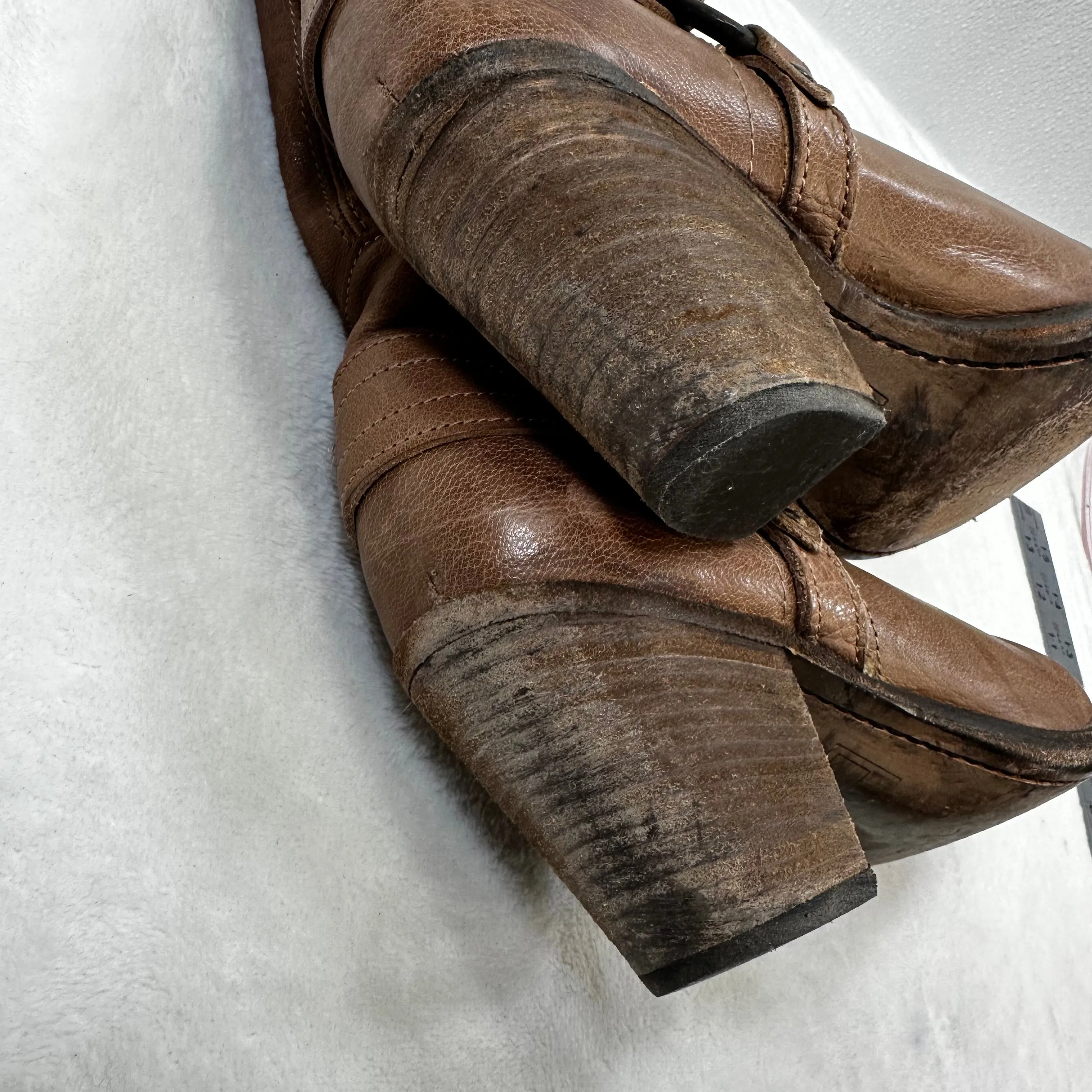 Boots Western By Frye In Tan, Size: 7.5