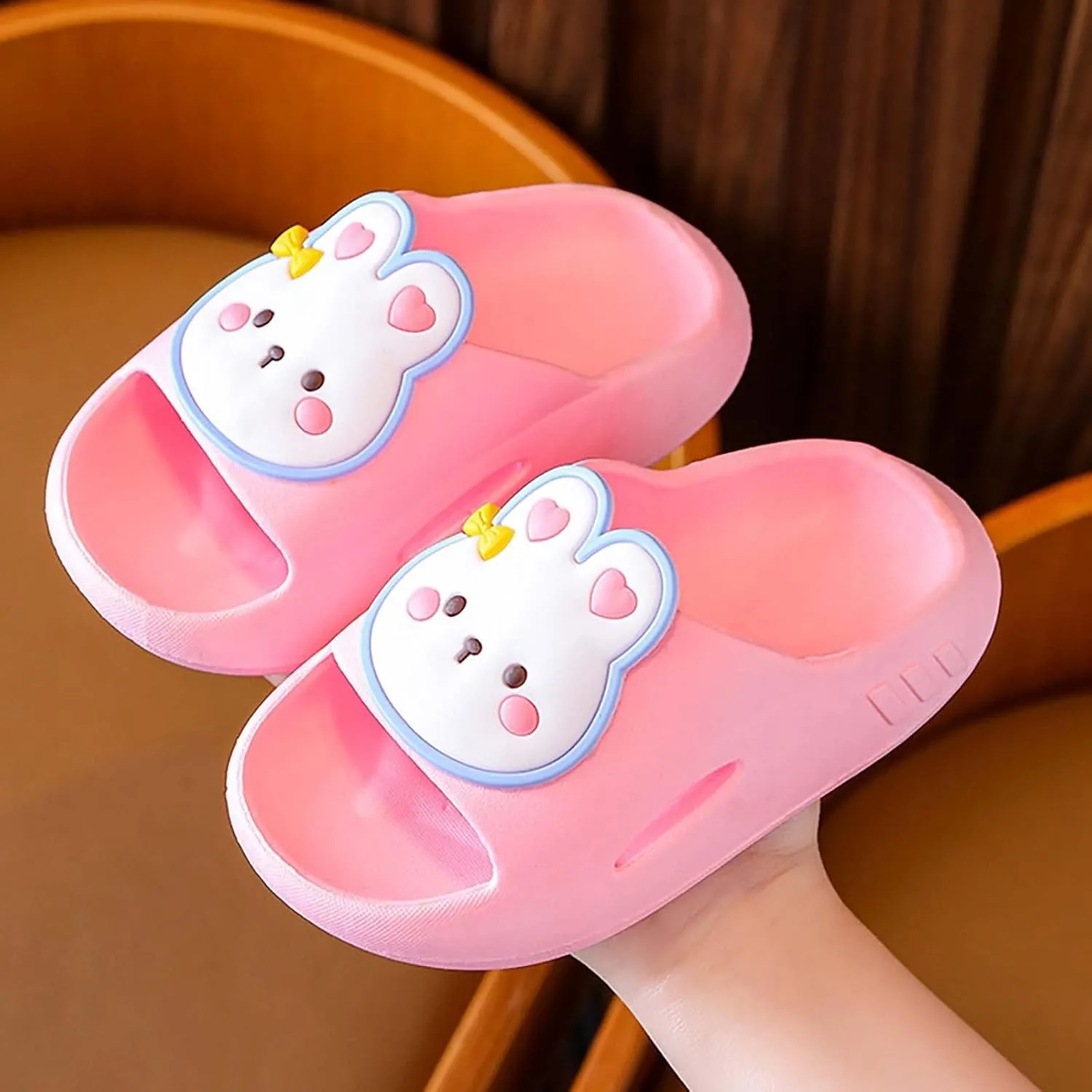 Boys and Girls Slippers Comfortable Soft Sole Thick Bottom Non Slip Home Cute Cartoon Slippers Kid Sandal for Girls