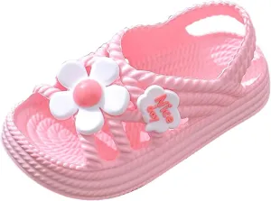 Boys Girls Sandals Comfortable Sandals For Girls In Summer With Soft Sole And Durable Properties Leather and Glitter Straps