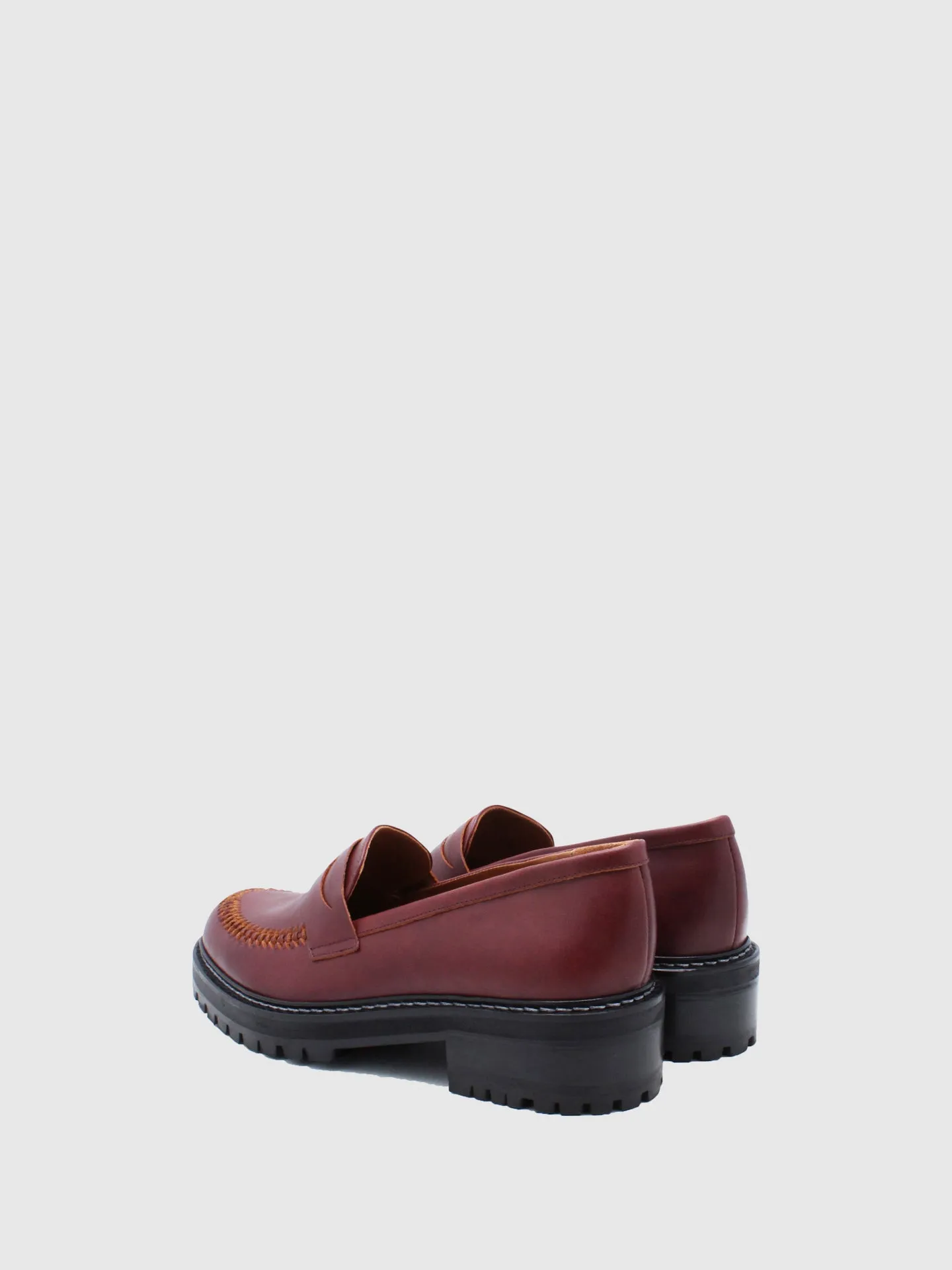Burgundy Oxford Loafers
