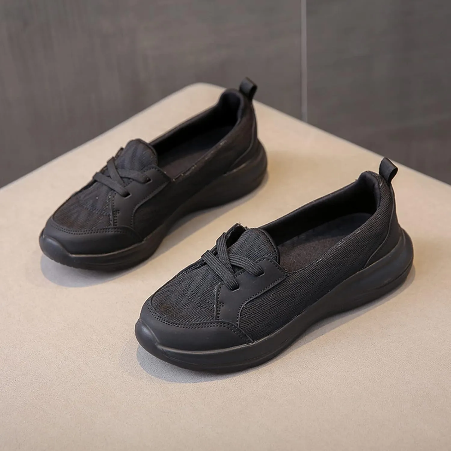 Cathalem Loafers for Women 2024, Women's Breathable Slip on Arch Support Non-Slip Shoes Comfort Loafers Flats Wide Width