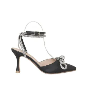 Chelsea - Bow Front Kitten Heel