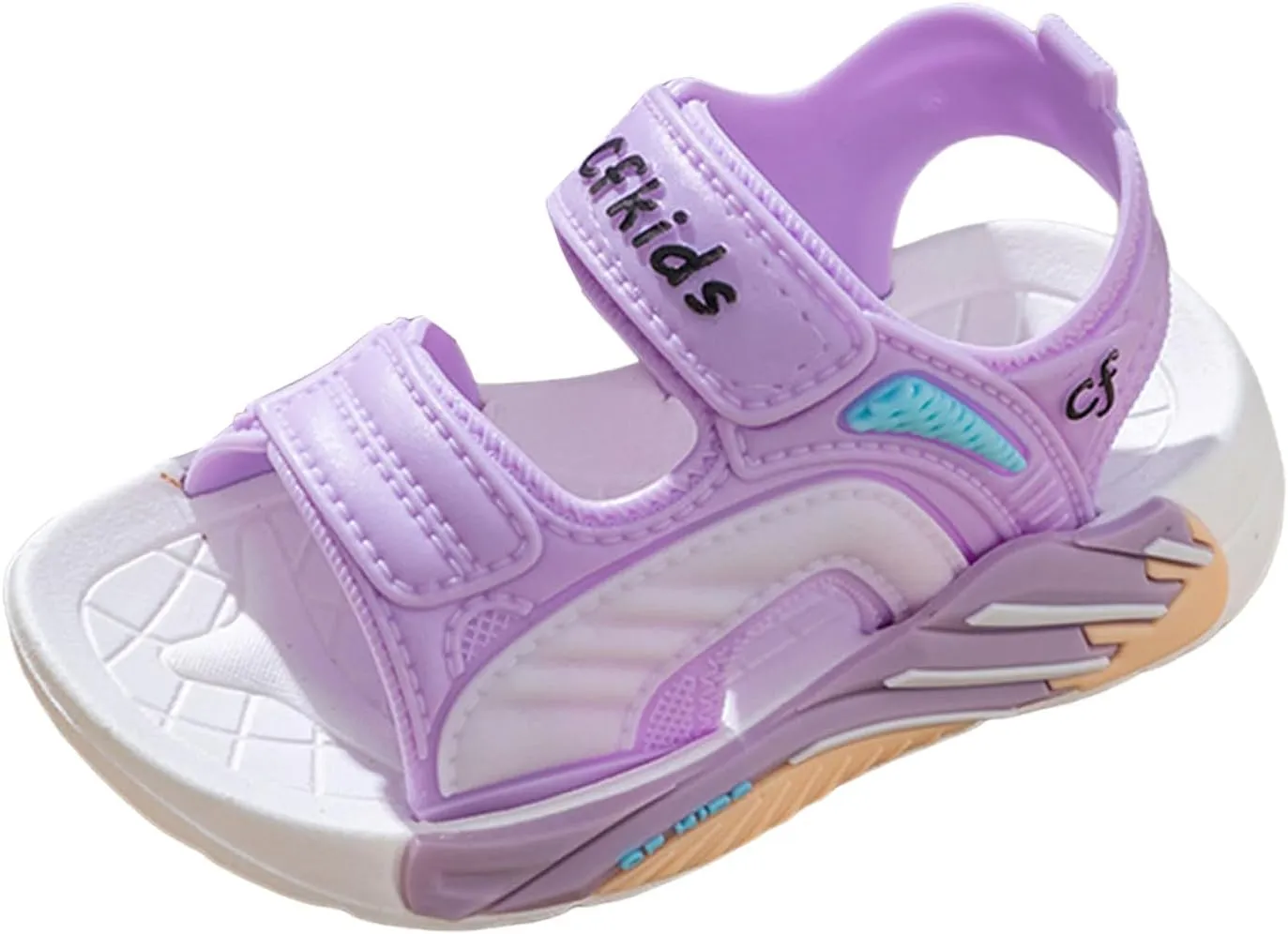 Children's Casual and Comfortable Beach Sandals for Middle and Large Children Non Slip Soft Sandals for Toddler Girl