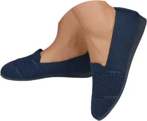 Flat Shoes for Women Comfortable Walking Shoes Casual Silp On Shoes Breathable Business Work Shoes with Arch Support