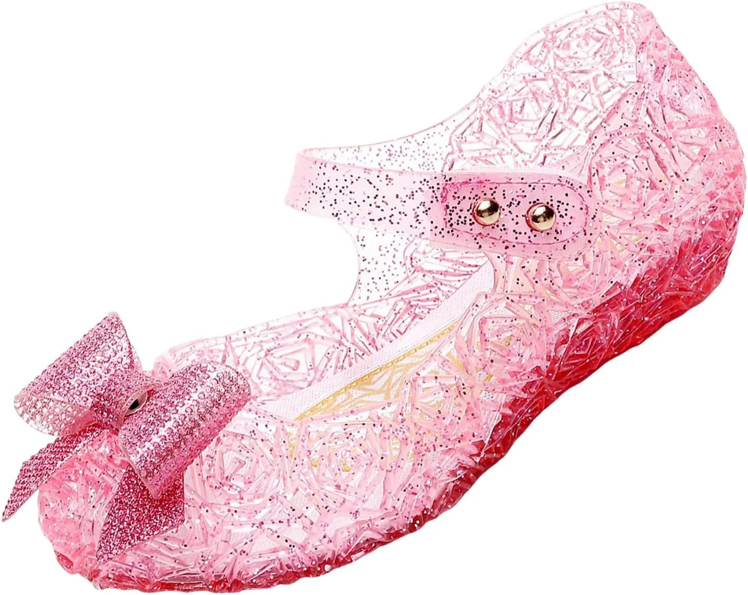 Girls Sandals Fashion New Pattern Cute Bow Decoration Soft Sole Comfortable Hook Loop White Sandals for Toddler Girls