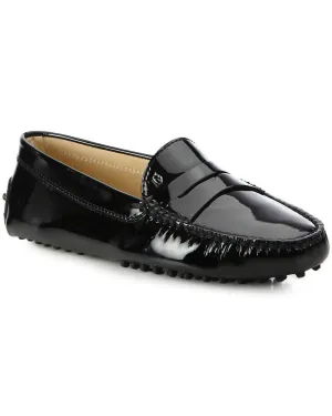 Gommini Patent Leather Loafer in Black