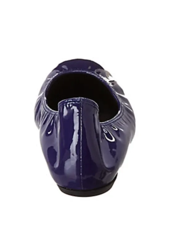 LANVIN - Purple Patent Classic Ballerina
