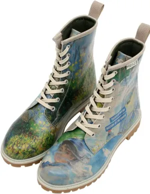 Long Boots for Women  Vegan Leather and Unique Design Womens Winter Boots, Comfortable and Stylish Womens Boots