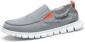 Men's Casual Shoes Men Lightweight Comfortable Soft Breathable Canvas Loafers Boat Shoes Sneakers Walking Slip-On Flat