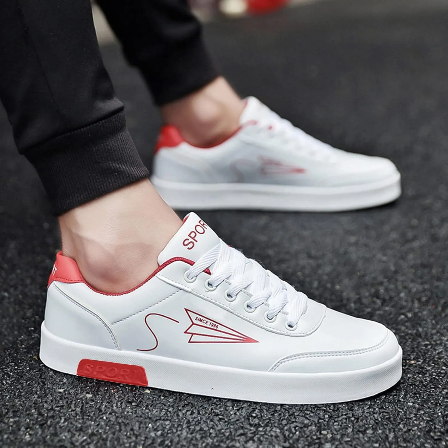 Mens Casual Shoes,Mens Casual Dress Sneaker Skate Shoes with Flat Sole,Men's Outdoor Running Walking Hiking Shoe,Daily Work Fashion Sneaker Non-Slip Waterproof Shoe,School Gym Footwear