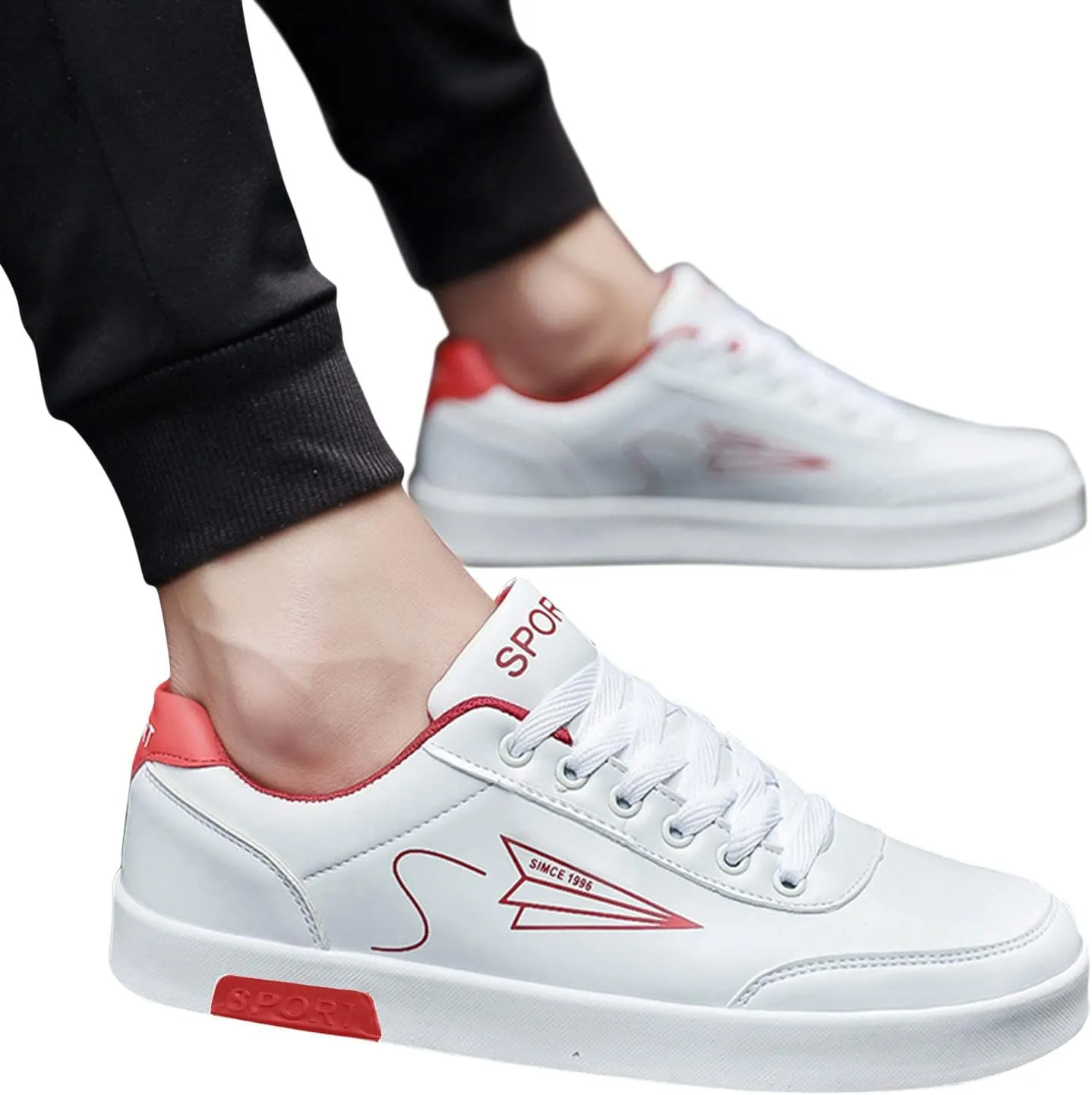Mens Casual Shoes,Mens Casual Dress Sneaker Skate Shoes with Flat Sole,Men's Outdoor Running Walking Hiking Shoe,Daily Work Fashion Sneaker Non-Slip Waterproof Shoe,School Gym Footwear