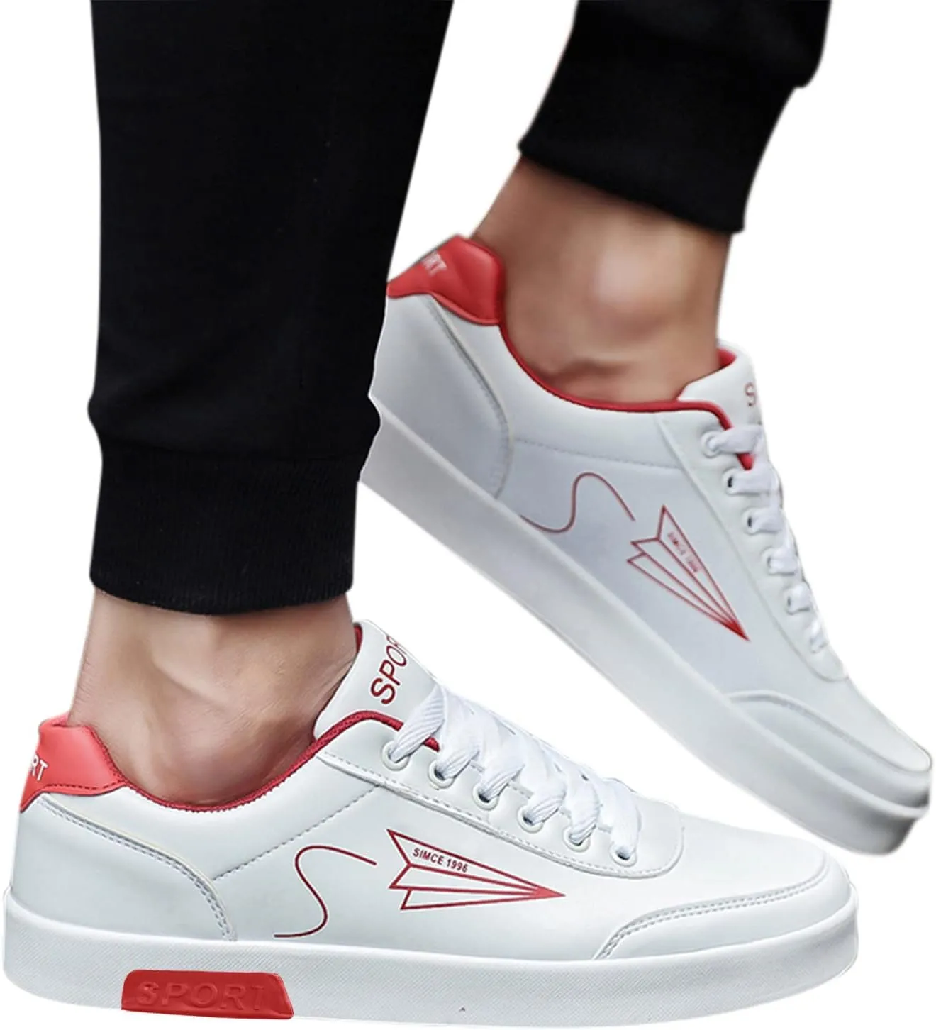 Mens Casual Shoes,Mens Casual Dress Sneaker Skate Shoes with Flat Sole,Men's Outdoor Running Walking Hiking Shoe,Daily Work Fashion Sneaker Non-Slip Waterproof Shoe,School Gym Footwear