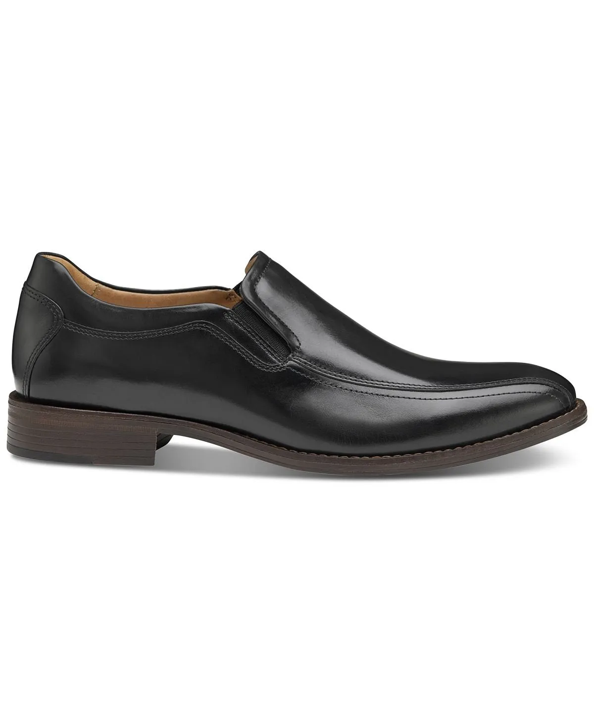 Men's lewis venetian Johnston & Murphy moccasins, black