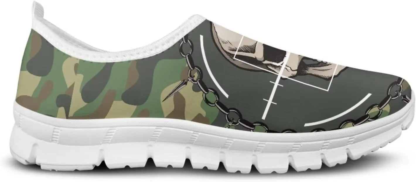 Mens Slip On Lightweight Low-Cut Casual Sneakers Non-Slip Fashion Leisure Shoes for Traveling Camping Jogging Size 5-14