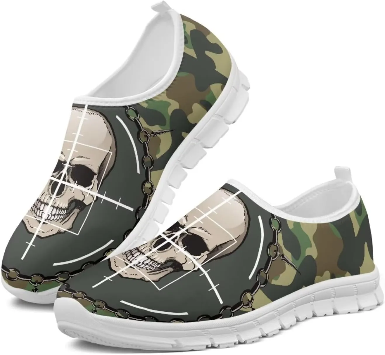 Mens Slip On Lightweight Low-Cut Casual Sneakers Non-Slip Fashion Leisure Shoes for Traveling Camping Jogging Size 5-14