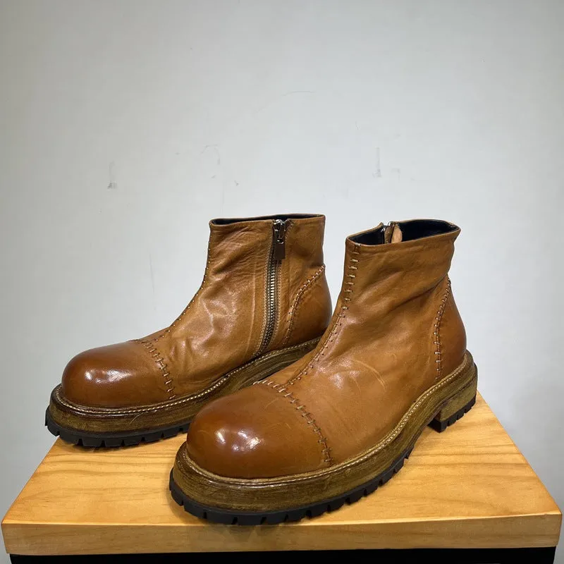 Men's Zip Chelsea Boots