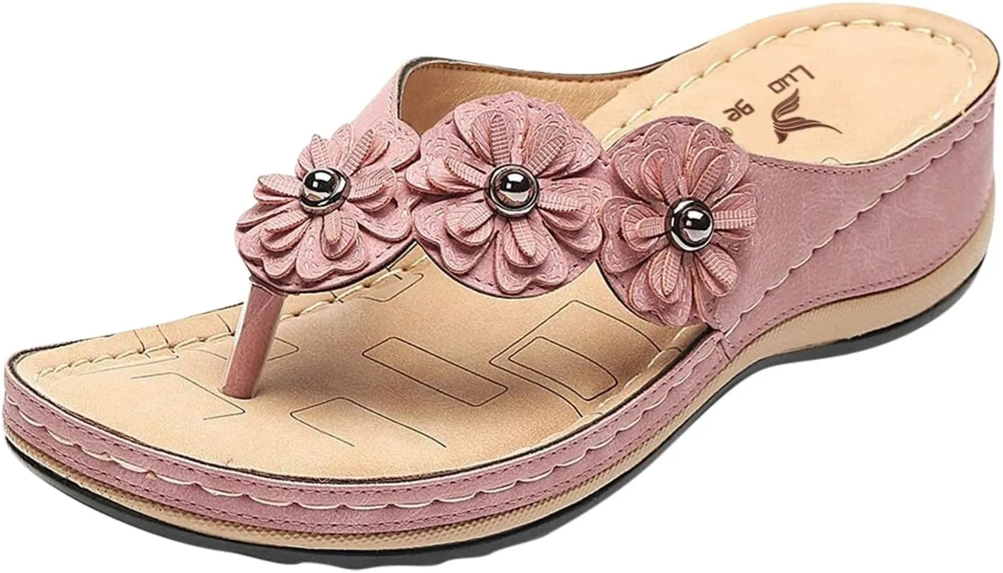 Orthopedic Sandals for Women Wedge Shoes Avylays Breathable Mesh Sports Sandals with Non-Slip Sole Comfortable Sandals