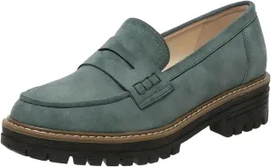 Orthoture-Orthopedic Platform Loafers for Women Round Toe Lug Sole Slip On Work Office Business Casual Dress Shoes