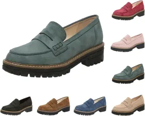Orthoture-Orthopedic Platform Loafers Wide Toe Lightweight Casual Comfort Shoes Slip-On Suitable for All Foot Shapes