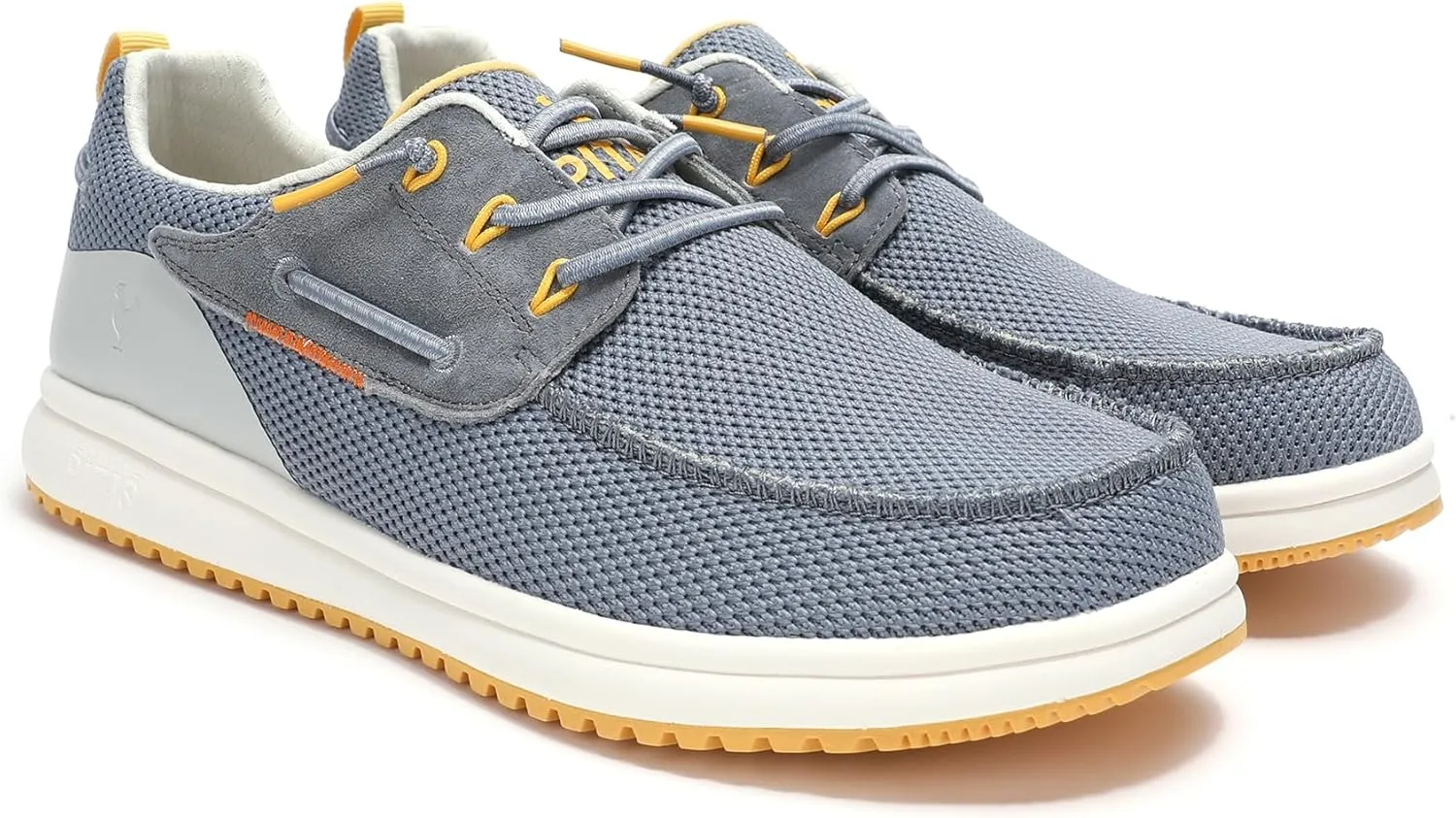 PITAS Bay Mens Loafers | Casual Slip-On Shoes | Breathable & Comfortable Loafers for Men | Blue