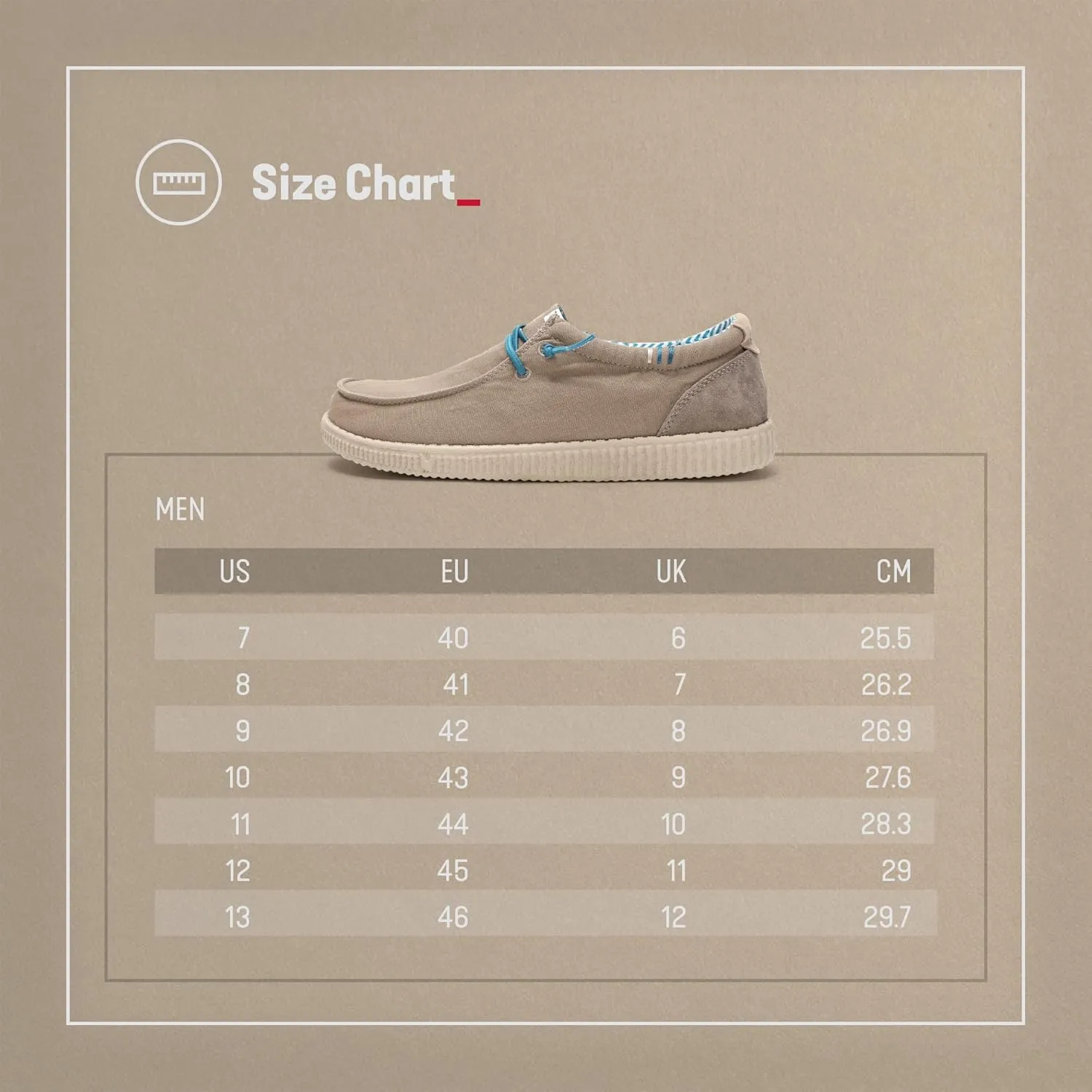 PITAS Ledro Mens Casual Loafers | Cotton & Suede Upper | Lightweight & Comfortable Slip-On Shoes for Men | Taupe