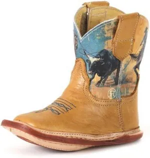 ROPER Baby-Boy's Cowbabies Team Roping (Infant/Toddler) Western Boot