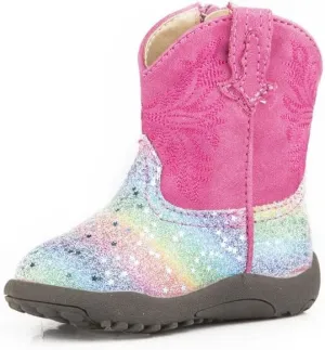 ROPER Baby Girl's Glitter Rainbow (Infant/Toddler)