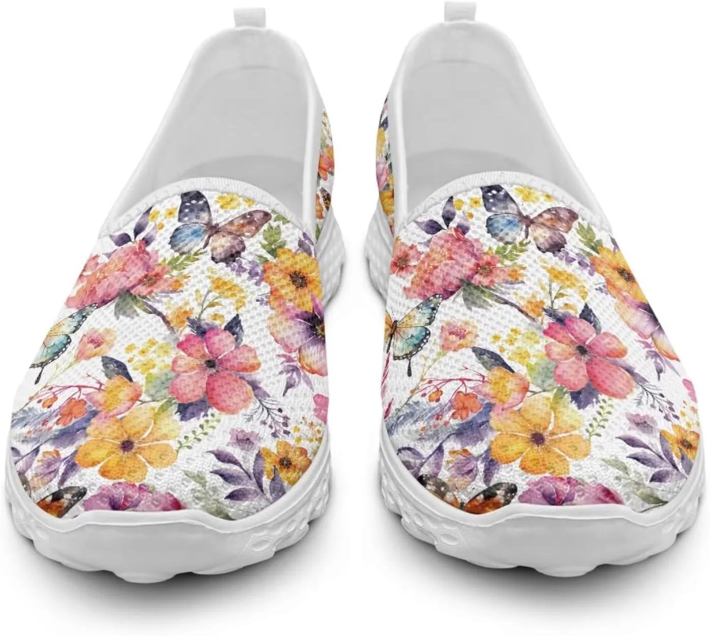 Slip On Shoes Loafers for Women Walking Running Shoes Breathable Athletic Trainers Ladies Loafers Outdoor
