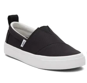 TOMS: Alpargata Fenix Black Slip Ons