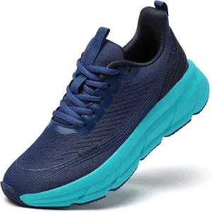 TSIODFO Men Running Shoes Lightweight Gym Workout Walking Shoes