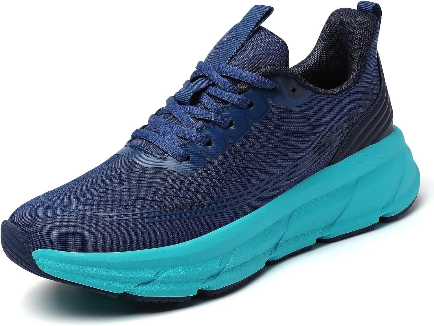 TSIODFO Men Running Shoes Lightweight Gym Workout Walking Shoes