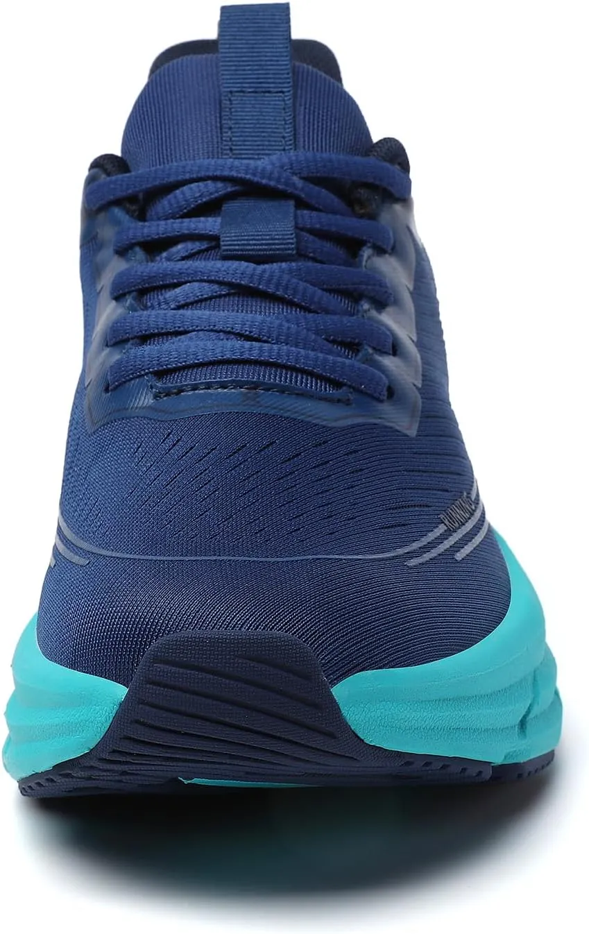 TSIODFO Men Running Shoes Lightweight Gym Workout Walking Shoes