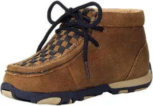 TW?STER Boys Oliver Style Chukka Toddler Boot, Size 08, Brown