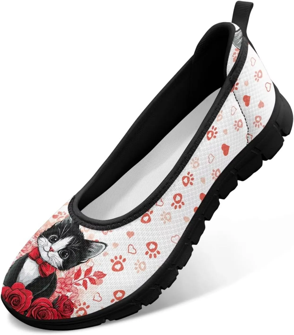 UNICEU Women Casual Slip On Shoes Breathable Fashion Non-Slip Loafers Lightweight Low Top Comfort Walking Sneakers