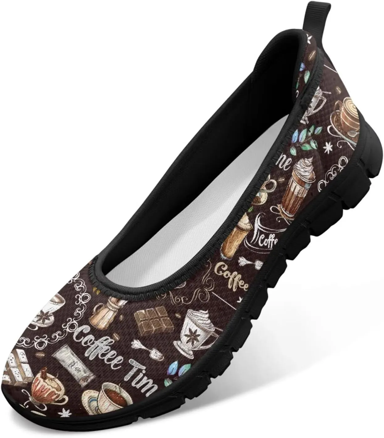 UNICEU Womens Casual Slip On Shoes Breathable Non-Slip Low Top Loafers Comfort Fashion Walking Work Sneakers
