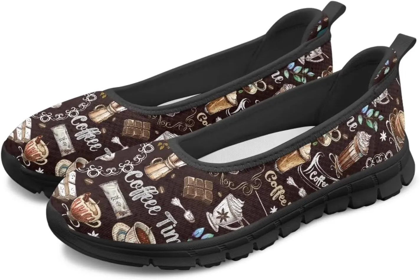 UNICEU Womens Casual Slip On Shoes Breathable Non-Slip Low Top Loafers Comfort Fashion Walking Work Sneakers