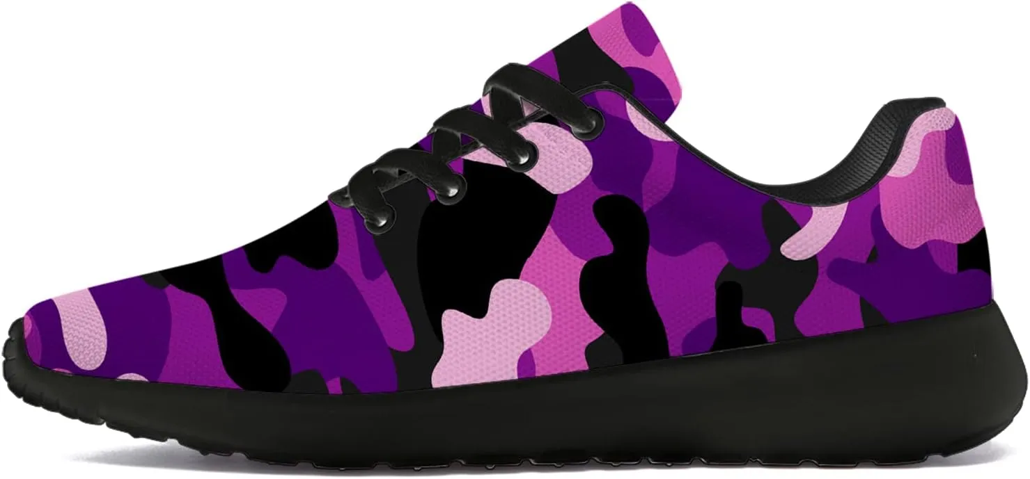 Unisex Camouflage Sneakers for Women & Men, Breathable & Lightweight, All Occasions