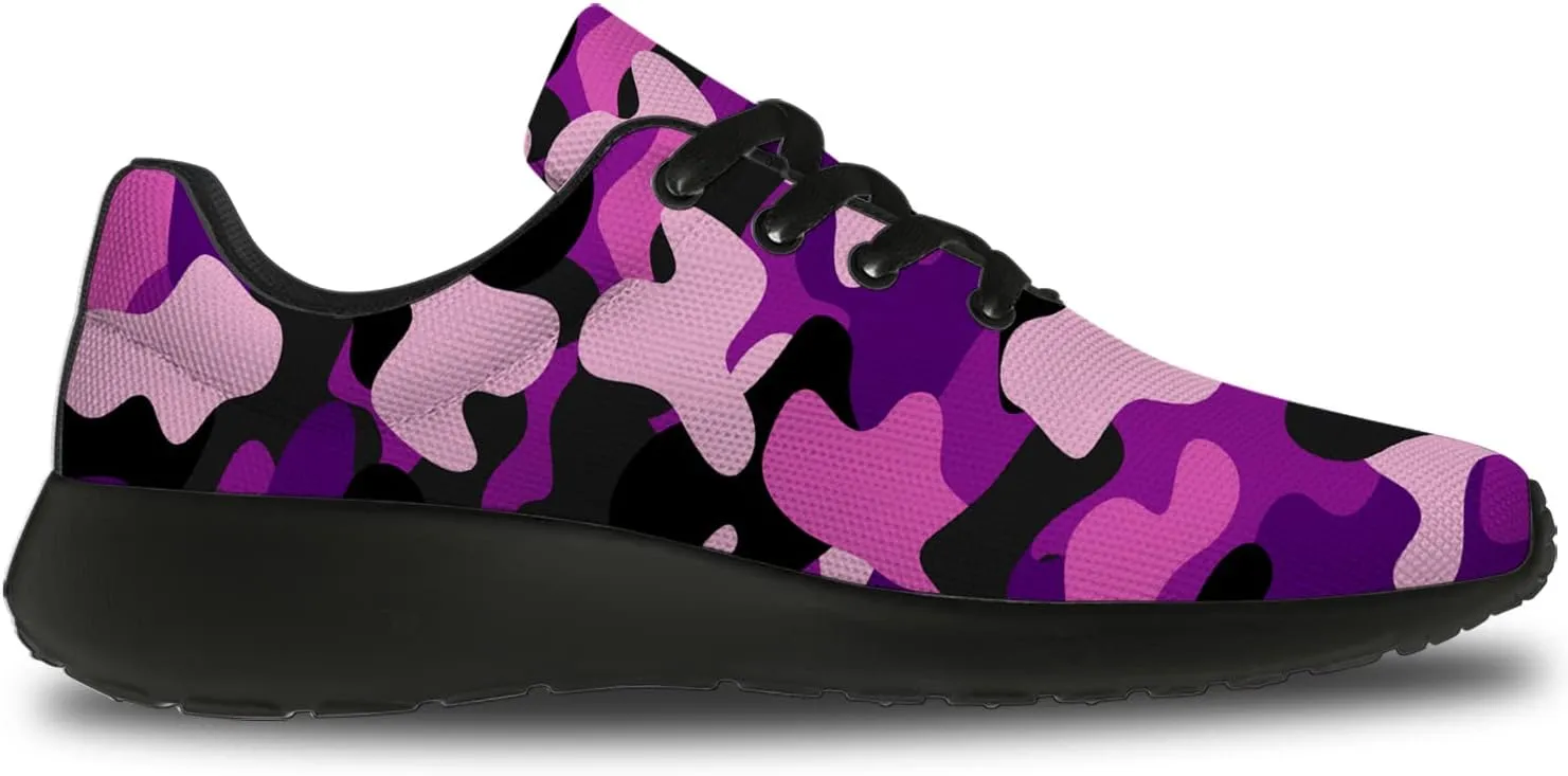 Unisex Camouflage Sneakers for Women & Men, Breathable & Lightweight, All Occasions