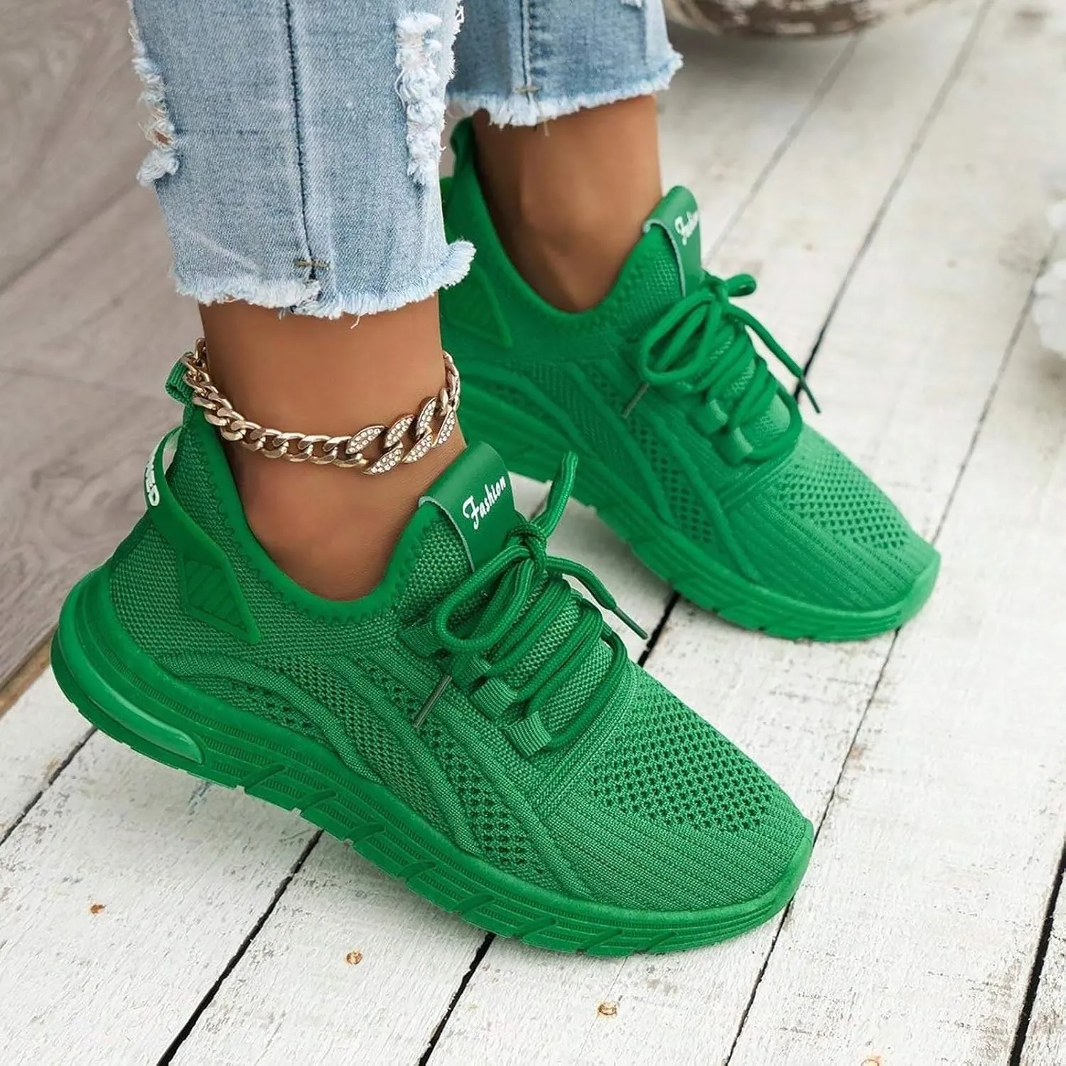 Womens Athletic Shoes Casual Lace Up Platform Sneakers for Women Comfortable Walking Shoes Women Fashion Tennis Shoes