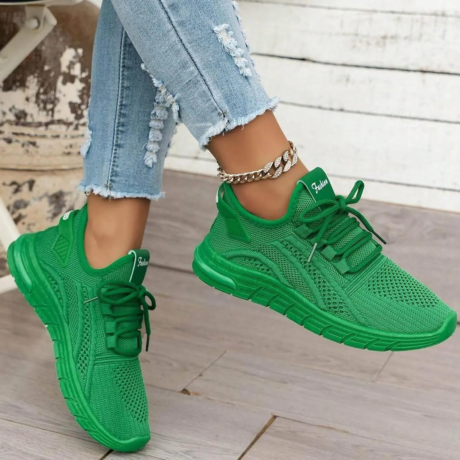 Womens Athletic Shoes Casual Lace Up Platform Sneakers for Women Comfortable Walking Shoes Women Fashion Tennis Shoes